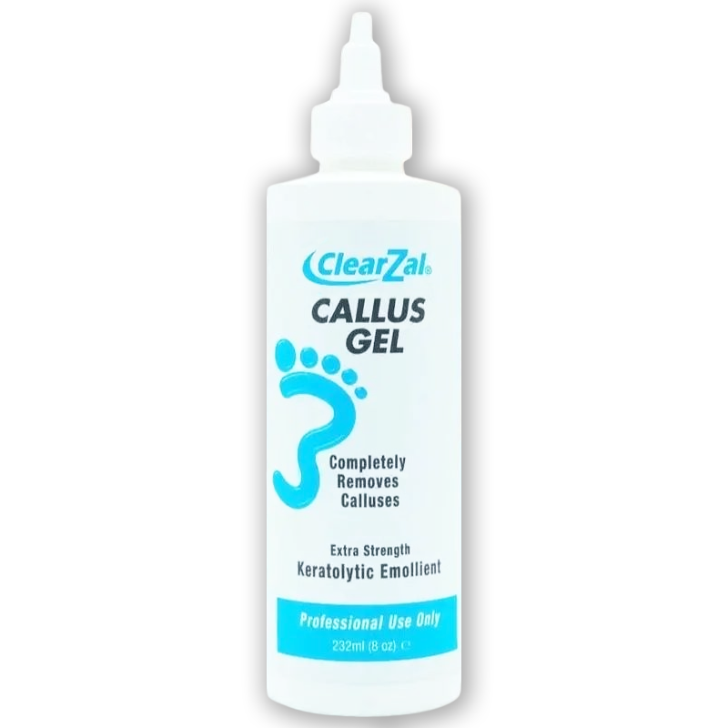 ClearZal Callus Gel Completely Removes Calluses Extra Strength Soften Skin