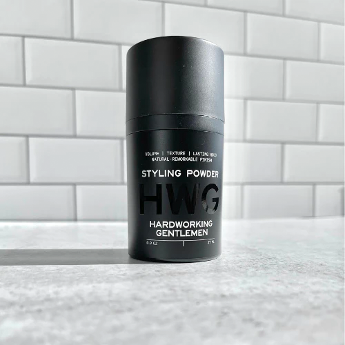 Hardworking Gentlemen Men's Hair Styling Powder Volume Texture Lasting Hold Natural Reworkable Finish All Hair Types