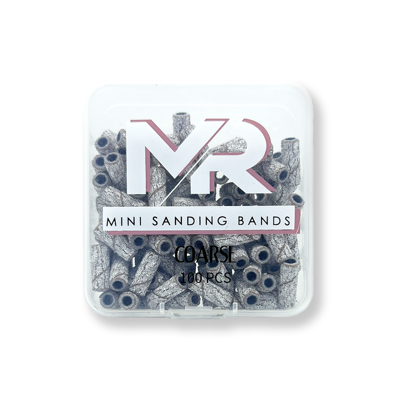 MR Mini Sanding Bands White High Quality Shaping Smoothing Nails Pro Bits Coarse Fine Medium
