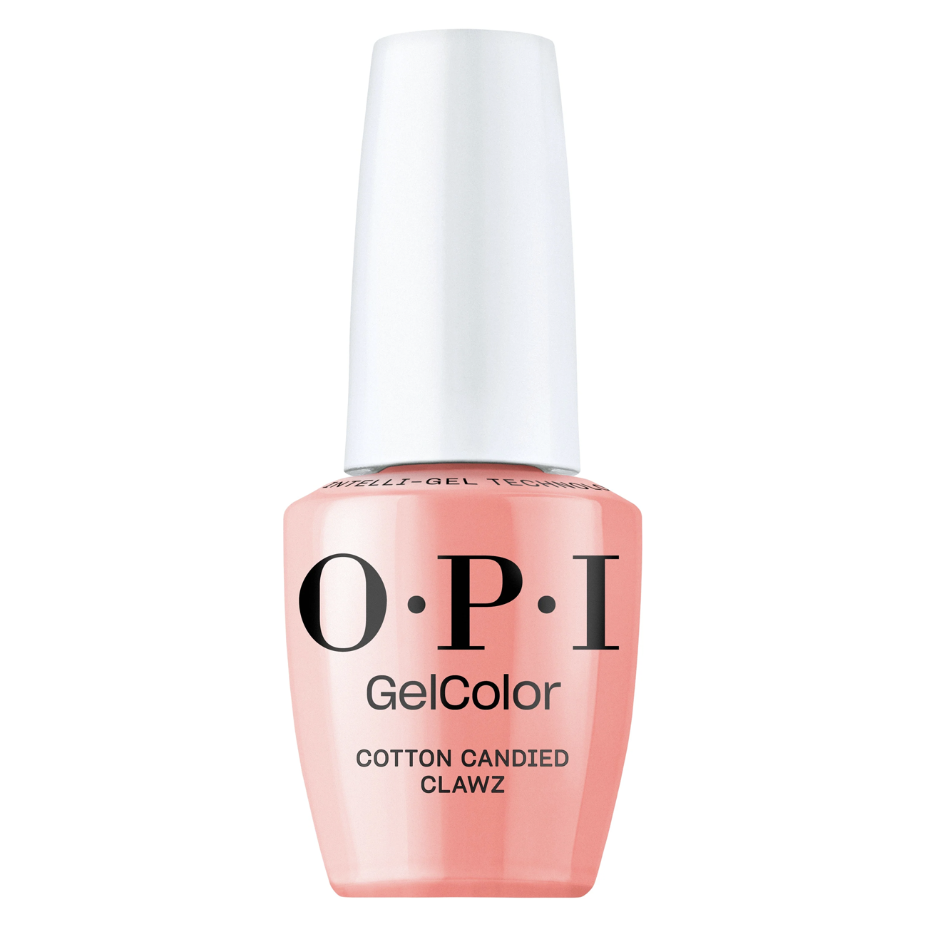 OPI Cotton Candied Clawz, Make 'Em Jelly Collection Summer 2025, GelColor Soak-Off Gel Polish Intelli-Gel Technology, Candy Pink Milky Jelly Gel Nail Polish
