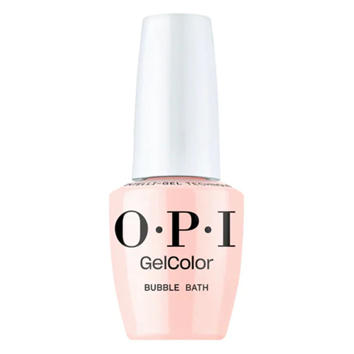 OPI Intelli-Gel GelColor Bubble Bath, Perfect Neutral Light Pink Shade, French Tips, Soft White Soak-Off Gel Nail Polish