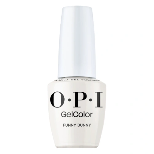 OPI Intelli-Gel GelColor Funny Bunny, Sheer White, French Tips, Soft White Soak-Off Gel Nail Polish