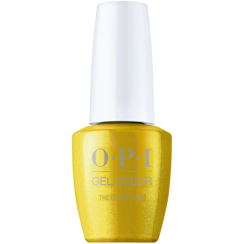 OPI GelColor The Leo-nly One GCH023 Gold Pearl Gel Nail Polish Big Zodiac Energy Collection Fall 2023
