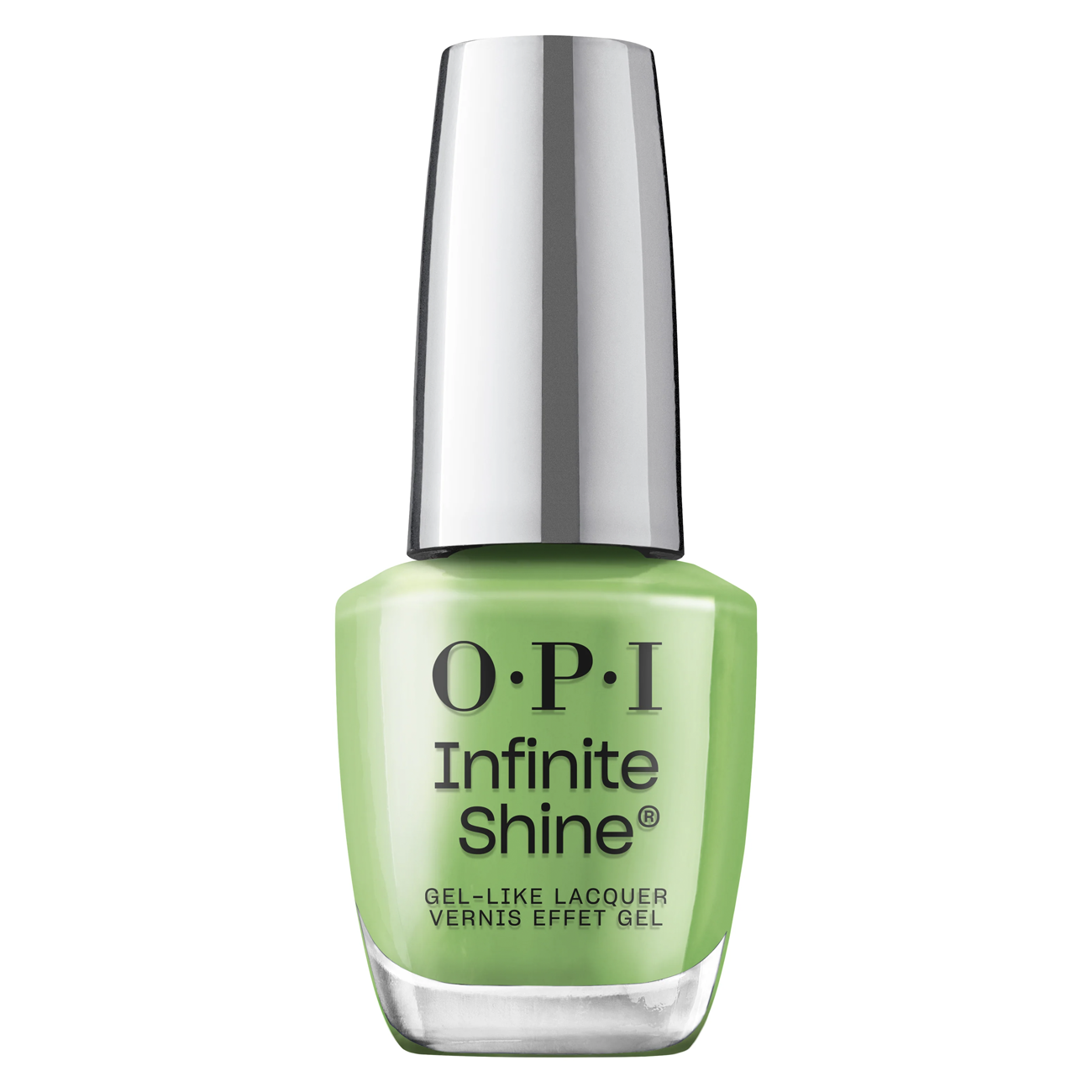 OPI Jelly Green With Envy, Infinite Shine Nail Lacquer, Make 'Em Jelly Collection Summer 2025, Green Bold Jelly Long-Lasting Polish