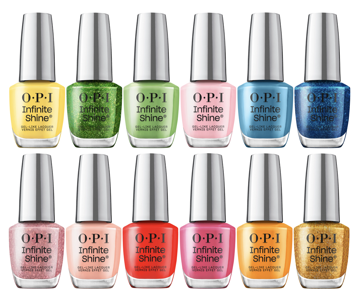 OPI Infinite Shine Nail Lacquer, Make 'Em Jelly Collection Summer 2025, Glitter Jelly Long-Lasting Polish