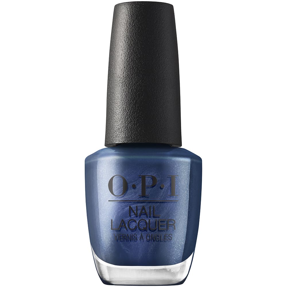 OPI Nail Lacquer Aquarius Renegade NLH021 Navy Blue Pearl Big Zodiac Energy Collection Fall 2023