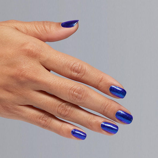 OPI Nail Lacquer Scorpio Seduction NLH019 Cobalt Blue Pearl Big Zodiac Energy Collection Fall 2023