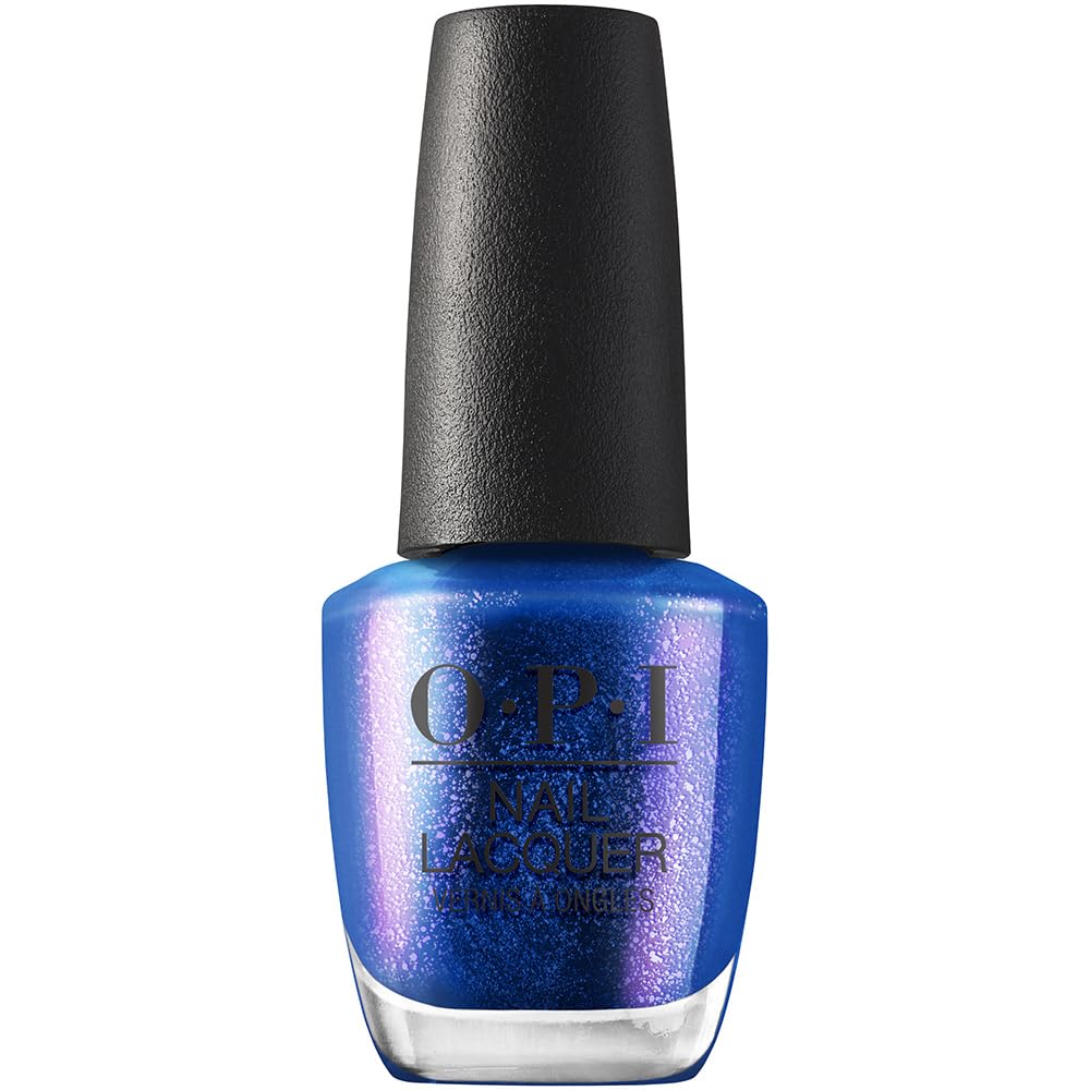 OPI Nail Lacquer Scorpio Seduction NLH019 Cobalt Blue Pearl Big Zodiac Energy Collection Fall 2023