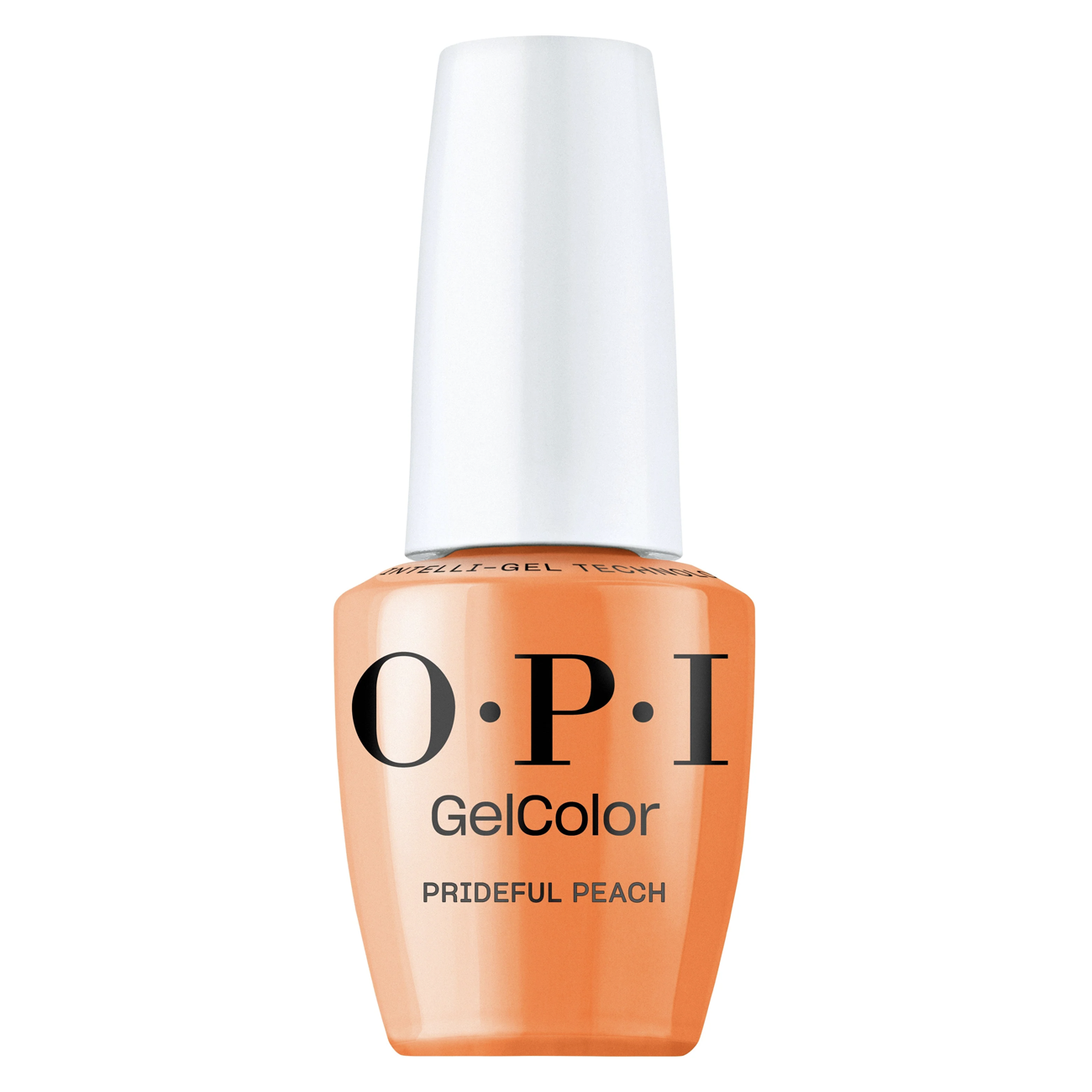 OPI Prideful Peach, Make 'Em Jelly Collection Summer 2025, GelColor Soak-Off Gel Polish Intelli-Gel Technology, Bright Orange Milky Jelly Gel Nail Polish
