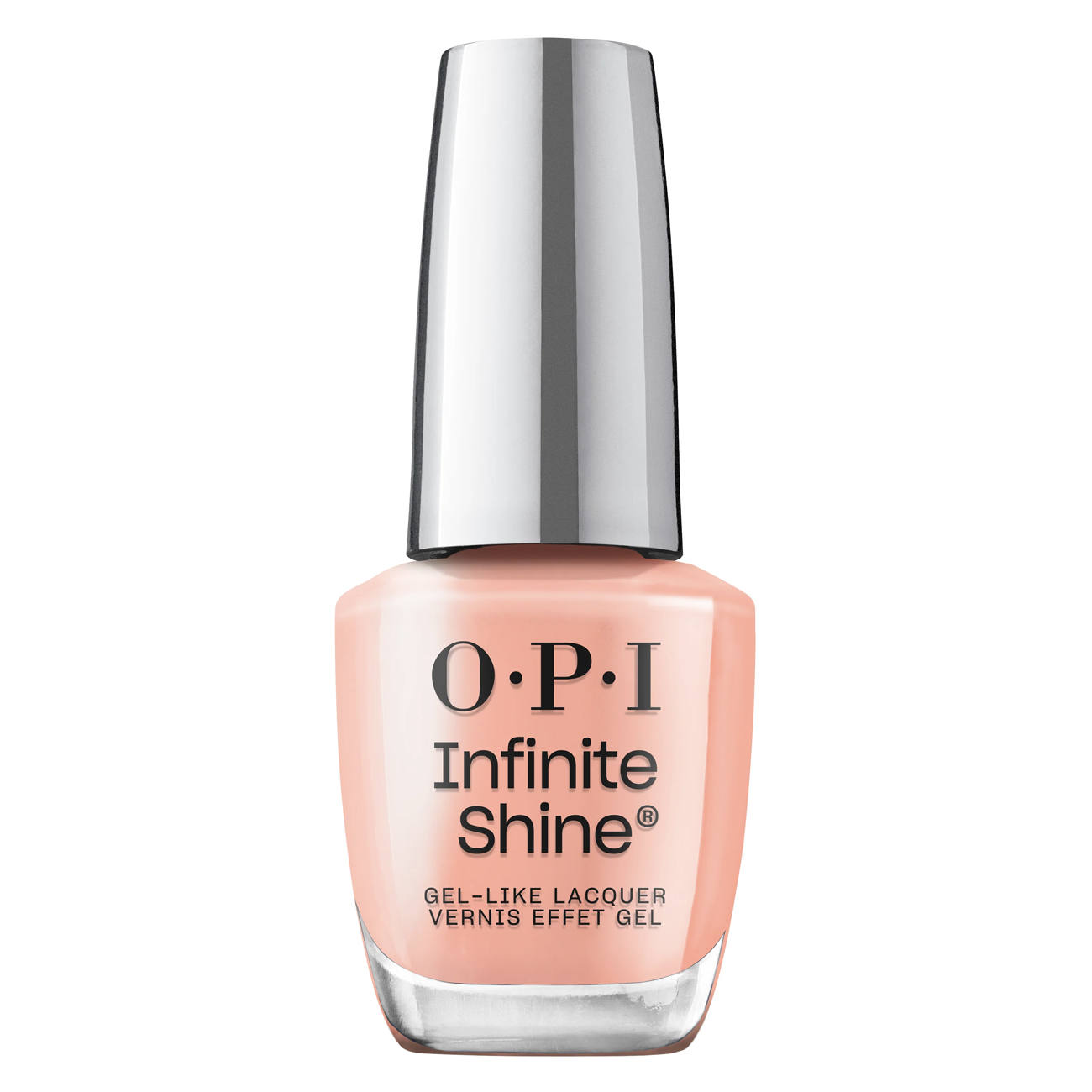 OPI Strawberry Slaw, Infinite Shine Nail Lacquer, Make 'Em Jelly Collection Summer 2025, Pink Opaque Long-Lasting Polish