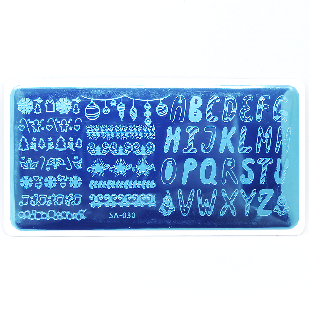Sofi-Art Nail Art Image Stamping Plate - SA-030