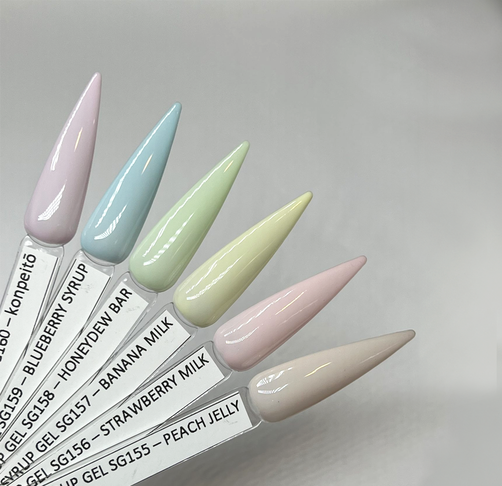 Sofiglaze Soak-Off Gel Nail Polish Honeydew Bar #SG158 High Quality Long Lasting Trending Pastel Colors