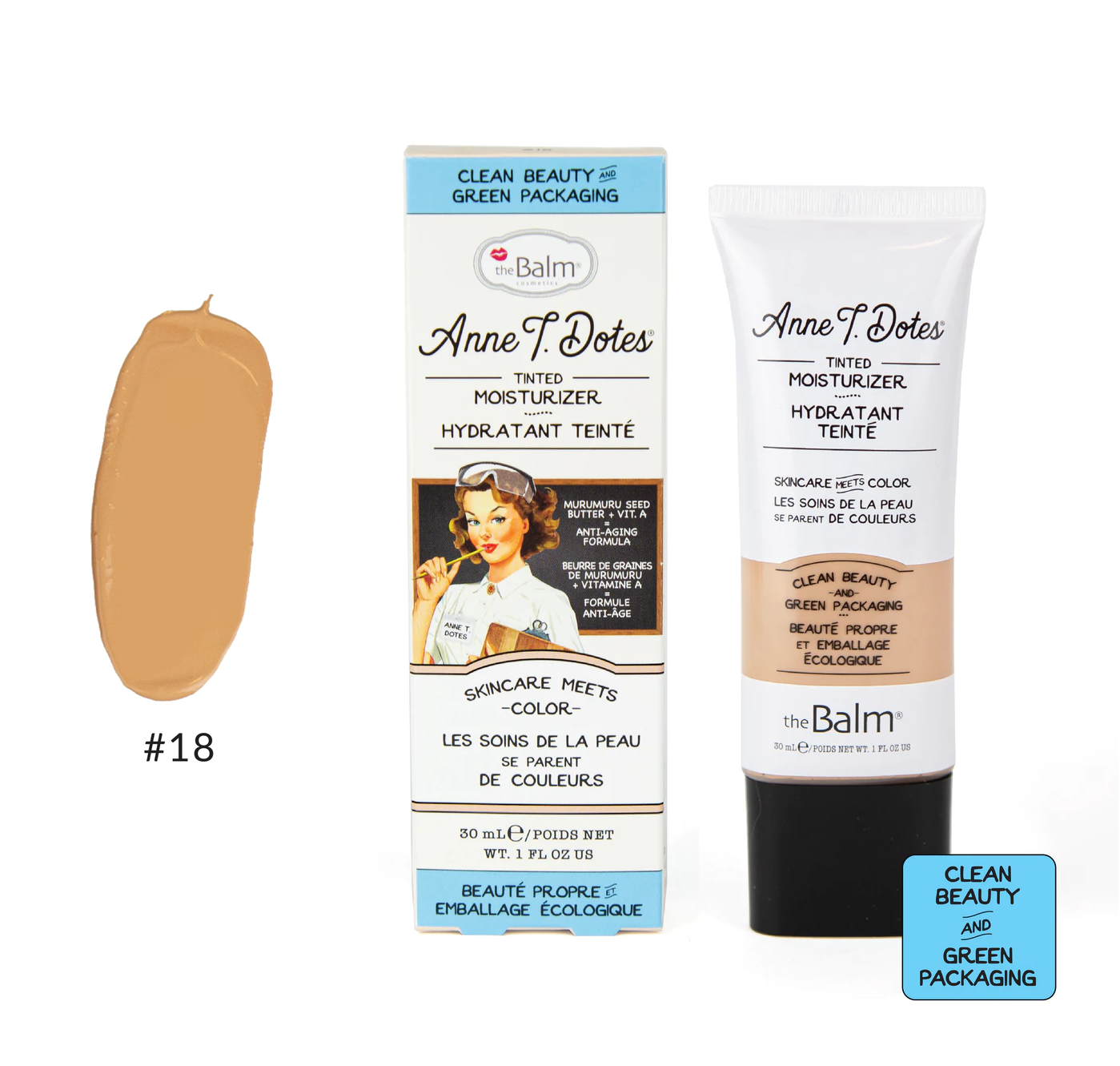 theBalm Cosmetics, theBalm Anne T. Dotes Tinted Moisturizer, Tinted MoisturizerAmare Beauty