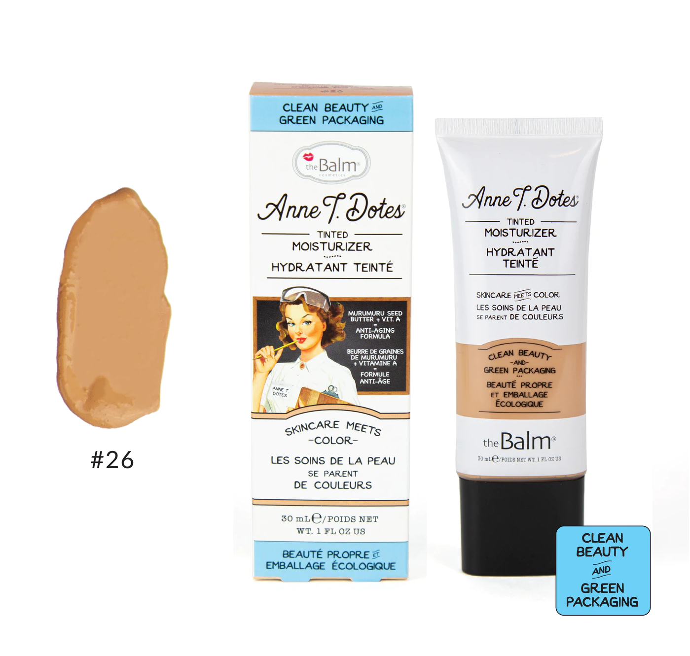 theBalm Cosmetics, theBalm Anne T. Dotes Tinted Moisturizer, Tinted MoisturizerAmare Beauty