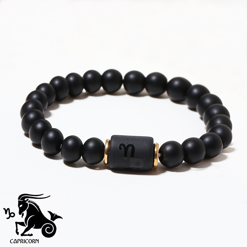 Amare, Zodiac Astrological Sign Natural Stone Beaded Bracelet, BraceletAmare Beauty