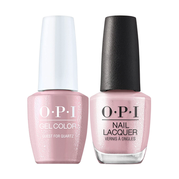 OPI Xbox Collection Spring 2022 GelColor Soak-Off Gel Polish + Matching Nail Lacquer - Quest For Quartz #GCD50