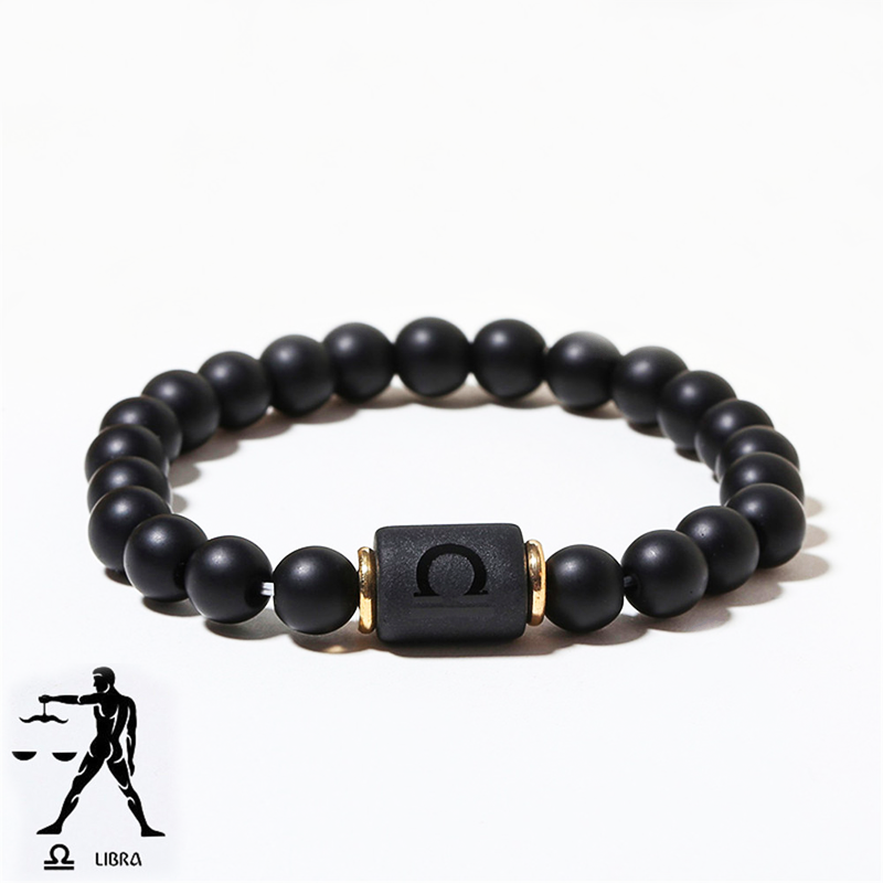Amare, Zodiac Astrological Sign Natural Stone Beaded Bracelet, BraceletAmare Beauty