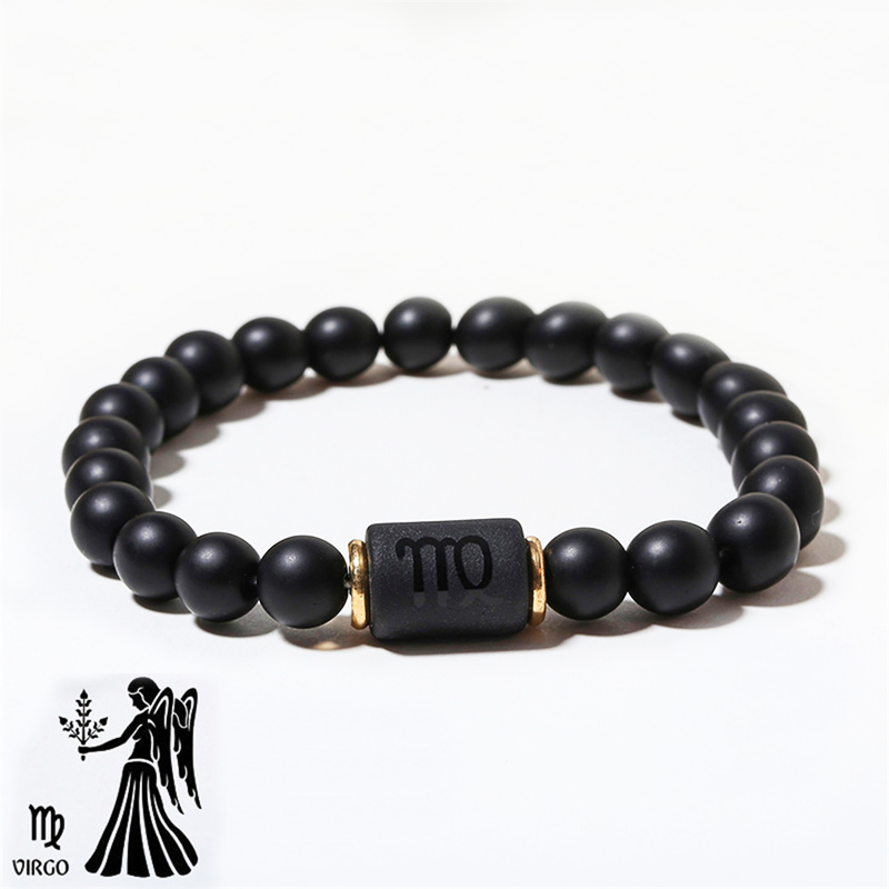 Amare, Zodiac Astrological Sign Natural Stone Beaded Bracelet, BraceletAmare Beauty
