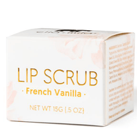 Gently exfoliates and moisturizes lips. Removes dry and flaky skin while shea butter and Vitamin E leave lips soft and nourished. Vegan. Animal Cruelty-Free. Vitamin E Enriched. ella+mila Lip Scrub - French Vanilla
