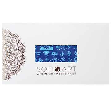 Sofi Art, Sofi Art Stamping Plate SA-042, Stamping Plate