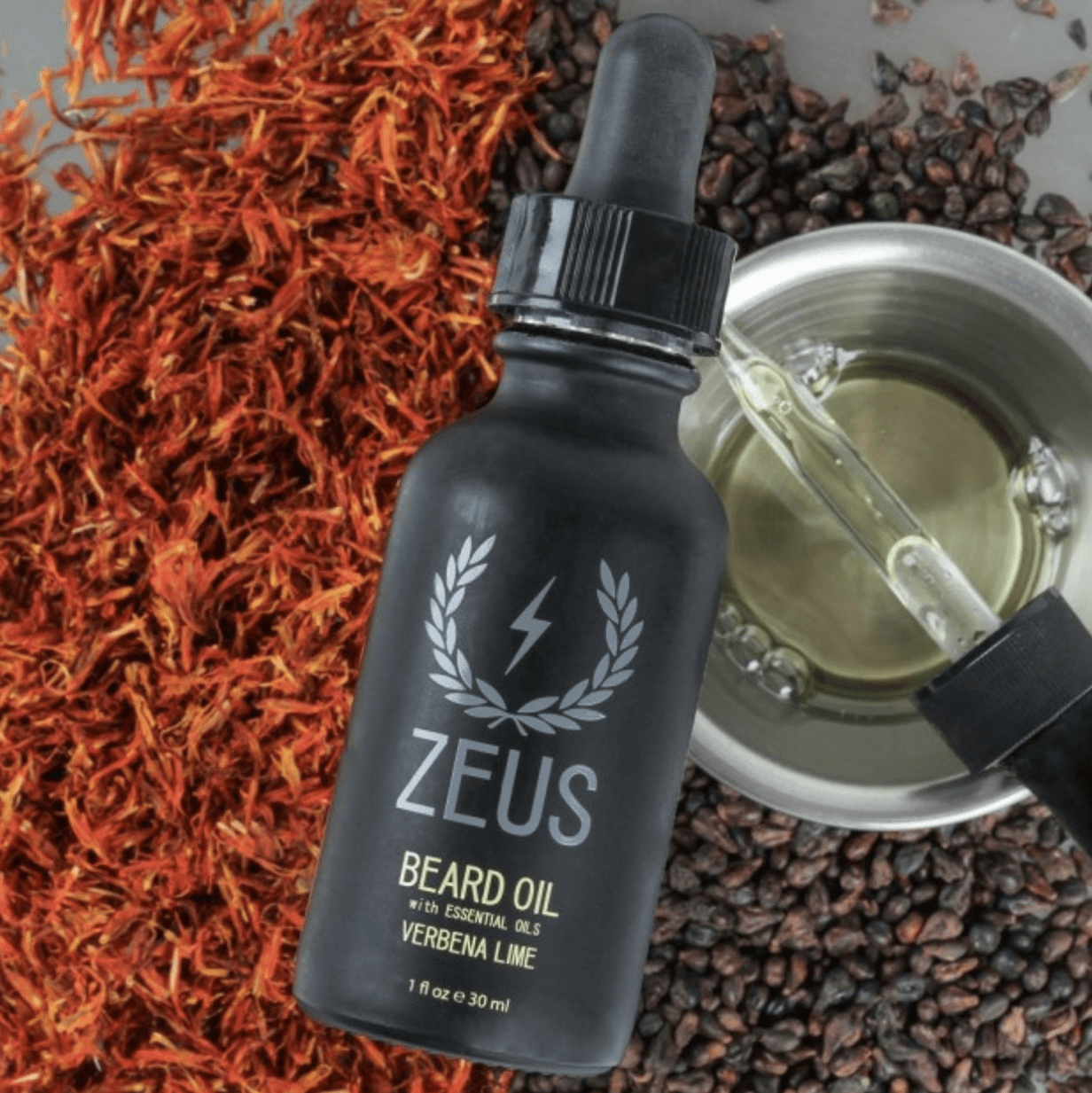 Zeus Beard, Zeus Beard Oil Sandalwood, Beard Oil