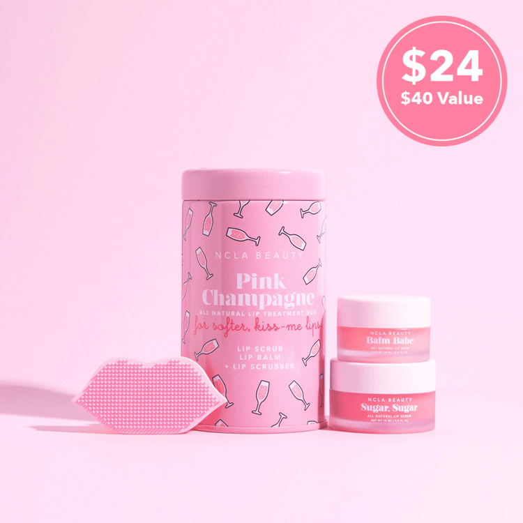 NCLA Lip Care Duo + Lip Scrubber