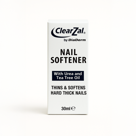 ClearZal Nail Softener Thins Softens Hard Thick Nails Reduces Discomfort Helps Prevent Ingrown Toenails