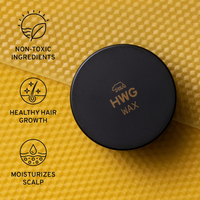 Hardworking Gentlemen Premium, Natural, Organic - All natural, matte finish, firm hold hair wax scalp healthier