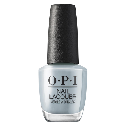 OPI Baggy Jean Baby, What's Your Mani-tude? Collection Fall 2025, Nail Lacquer, Opaque Cool Blue Gray