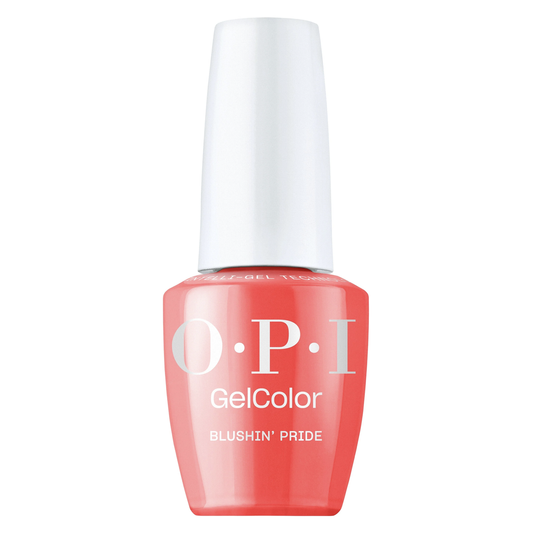 OPI Blushin Pride, Make 'Em Jelly Collection Summer 2025, GelColor Soak-Off Gel Polish Intelli-Gel Technology, Bright Opaque Gel Nail Polish
