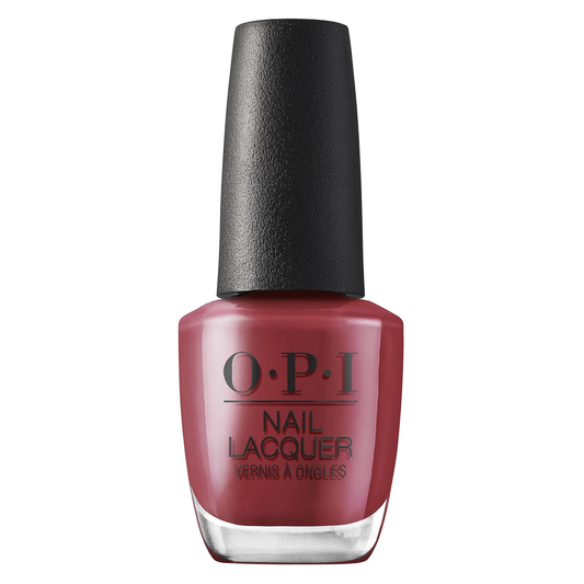OPI CD Rom-antic, Metallic Mega Mix Collection Fall 2024, Nail Lacquer, Deep Rust Red Metallic, Vegan
