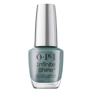 OPI Cos-mo Money, Infinite Shine Nail Lacquer, Metallic Mega Mix Collection Fall 2024, Holographic Teal Glitter