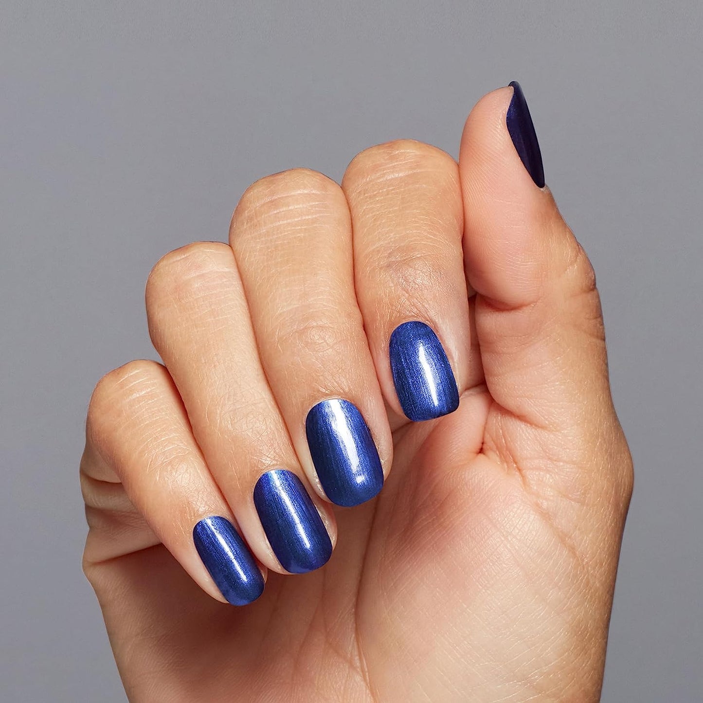 OPI GelColor + Matching Nail Lacquer Aquarius Renegade GCH021 Navy Blue Pearl Gel Nail Polish Big Zodiac Energy Collection Fall 2023