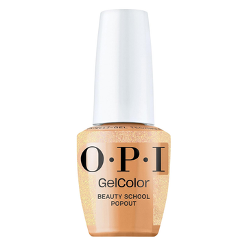 OPI Beauty School Popout, OPI'm Dreaming Collection Spring 2025, GelColor Soak-Off Gel Polish Intelli-Gel Technology, Shimmery Orange Sheer Gel Nail Polish