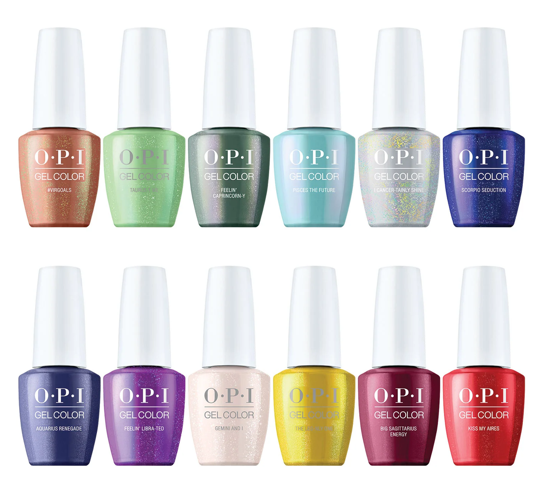 OPI GelColor Gel Nail Polish Big Zodiac Energy Collection Fall 2023 12 new shades