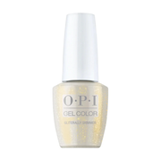 OPI GelColor Gliterally Shimmer, Soak-Off Gel Polish, OPI Your Way Collection, Spring 2024, Sparkly Yellow Sheer, Professional, 0.5 fl oz