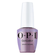 OPI Grape Escape, OPI'm Dreaming Collection Spring 2025, GelColor Soak-Off Gel Polish Intelli-Gel Technology, Shimmery Sheer Purple Gel Nail Polish