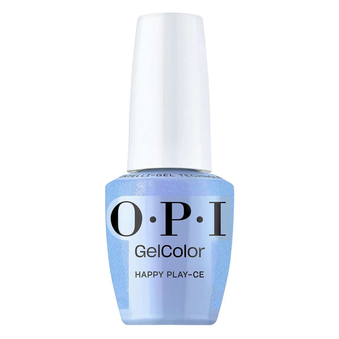 OPI Happy Play-ce, OPI'm Dreaming Collection Spring 2025, GelColor Soak-Off Gel Polish Intelli-Gel Technology, Shimmery Blue Sheer Gel Nail Polish