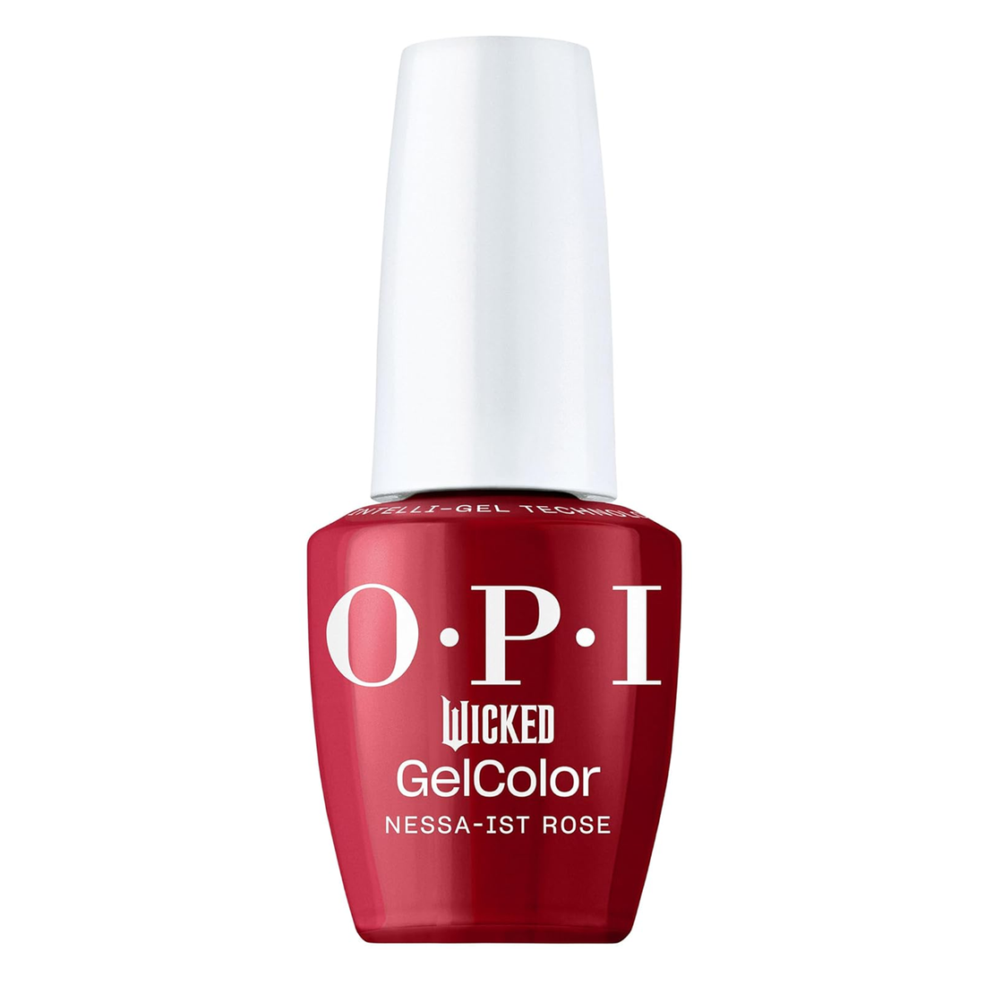 OPI Nessa-ist Rose, Wicked Collection Holiday 2024, GelColor Soak-Off Gel Polish Intelli-Gel Technology, Rosy Red Polish