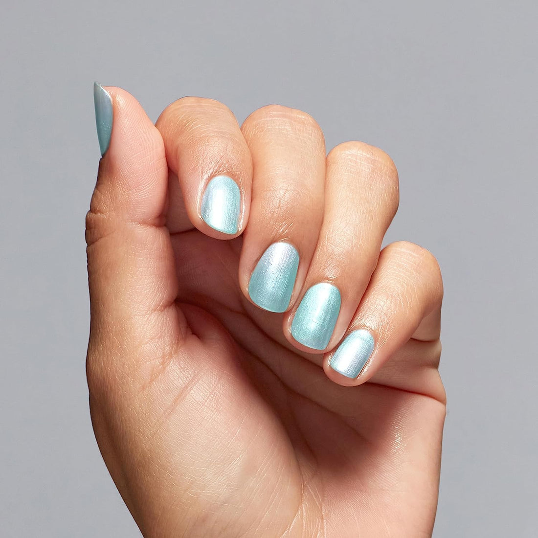 OPI GelColor + Matching Nail Lacquer Pisces The Future GCH017 Light Blue Pearl Gel Nail Polish Big Zodiac Energy Collection Fall 2023