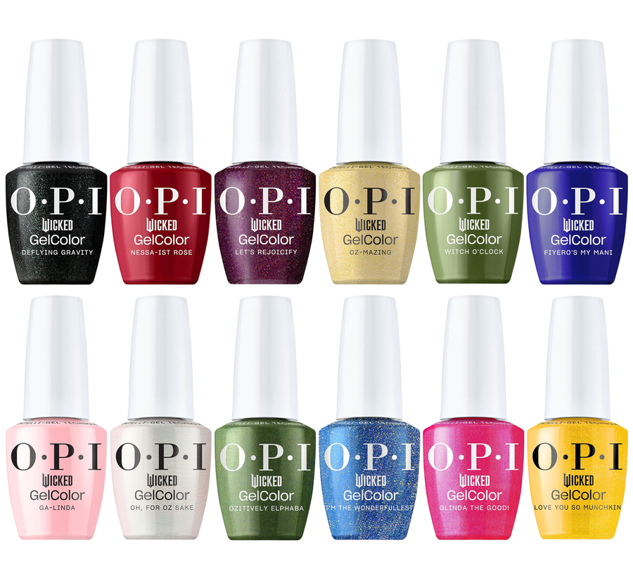 OPI Wicked Collection Holiday 2024, GelColor Soak-Off Gel Polish, Limited Edition Polish, Intelli-Gel Technology