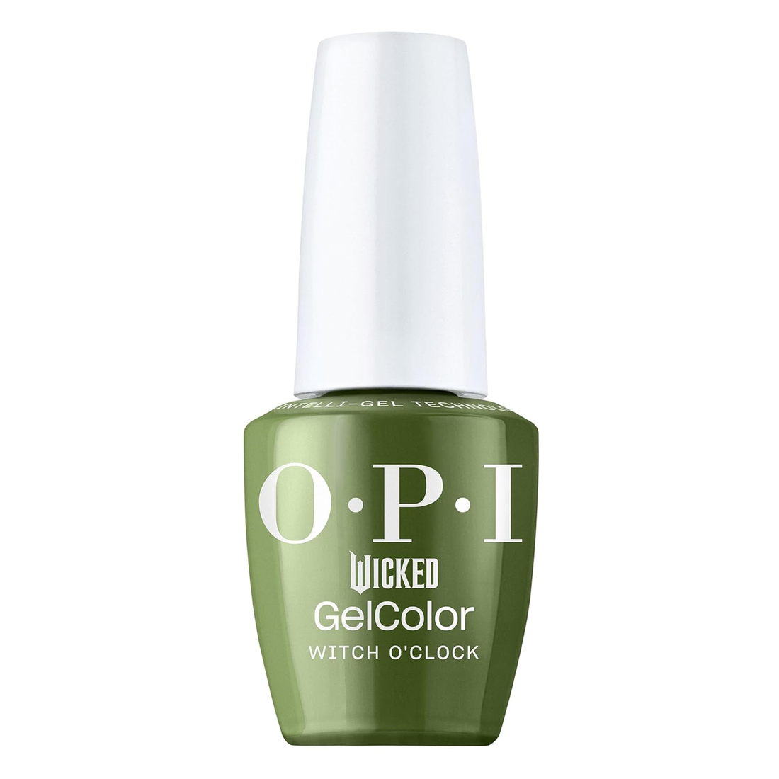 OPI Witch O'Clock, Wicked Collection Holiday 2024, GelColor Soak-Off Gel Polish Intelli-Gel Technology, Green Polish