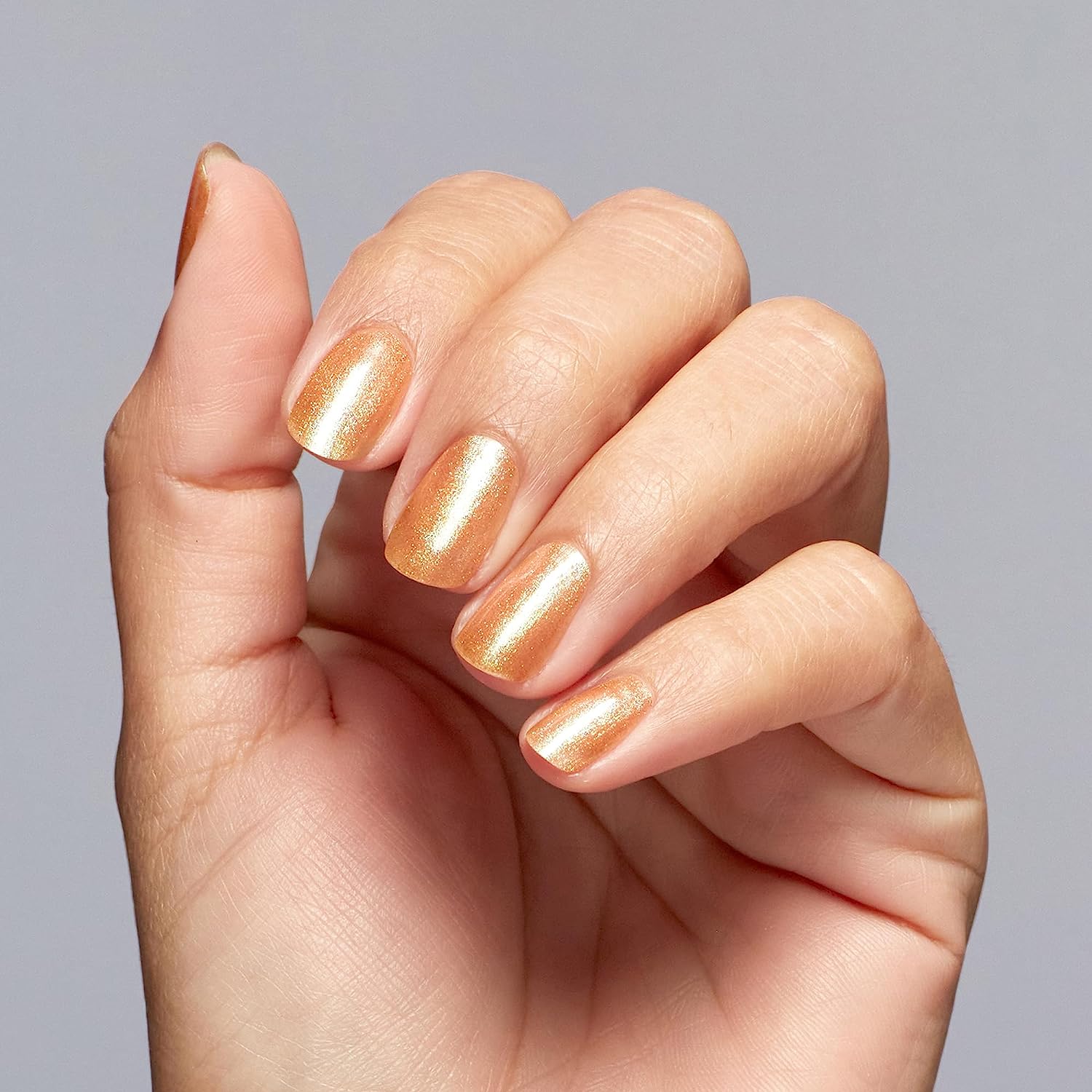 OPI GelColor + Matching Nail Lacquer #Virgoals GCH014 Bronze Pearl Gel Nail Polish Big Zodiac Energy Collection Fall 2023