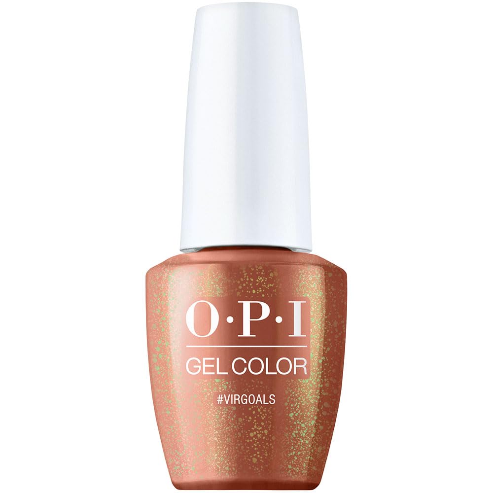 OPI GelColor #Virgoals GCH014 Bronze Pearl Gel Nail Polish Big Zodiac Energy Collection Fall 2023