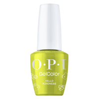 OPI Hello Kindness GelColor GCHK06 Pear Green Shimmer Soak-Off Gel Polish Intelli-Gel Technology Hello Kitty 50th Anniversary Collection 2024