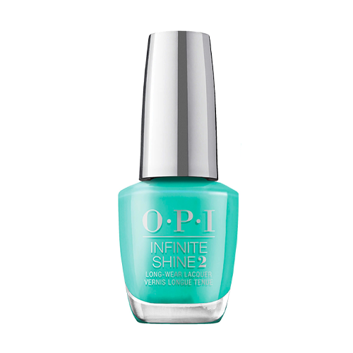 OPI Infinite Shine Long-Wear Nail Lacquer I'm Yacht Leaving Vibrant Teal Shade Summer Make The Rules Collection Summer 2023