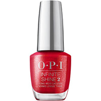 OPI Infinite Shine Nail Lacquer Kiss My Aries ISLH025 Fiery Red Shimmer Big Zodiac Energy Collection Fall 2023