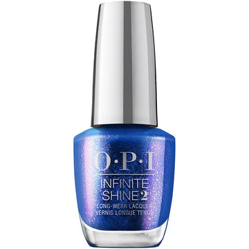 OPI Infinite Shine Nail Lacquer Scorpio Seduction ISLH019 Cobalt Blue Pearl Big Zodiac Energy Collection Fall 2023