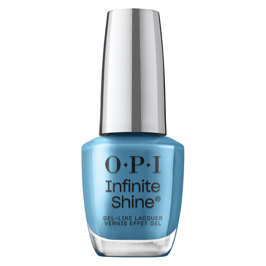 OPI It's In Your Jeans, Infinite Shine Nail Lacquer, Make 'Em Jelly Collection Summer 2025, Blue Opaque Long-Lasting Polish