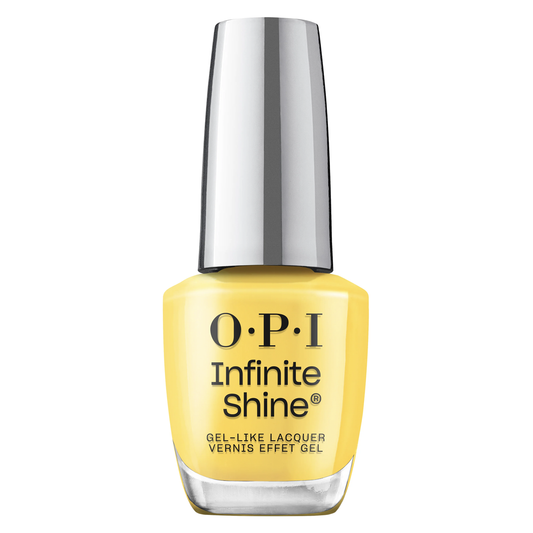 OPI Keep Up Buttercup, Infinite Shine Nail Lacquer, Make 'Em Jelly Collection Summer 2025, Yellow Opaque Long-Lasting Polish